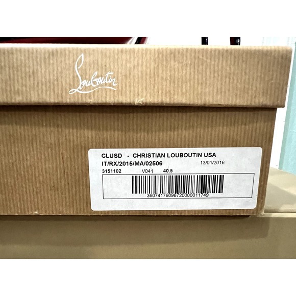 Christian Louboutin Python So Kate Blue Silver Gray Navy Royal 40.5 10.5 Pigalle - Picture 7 of 7